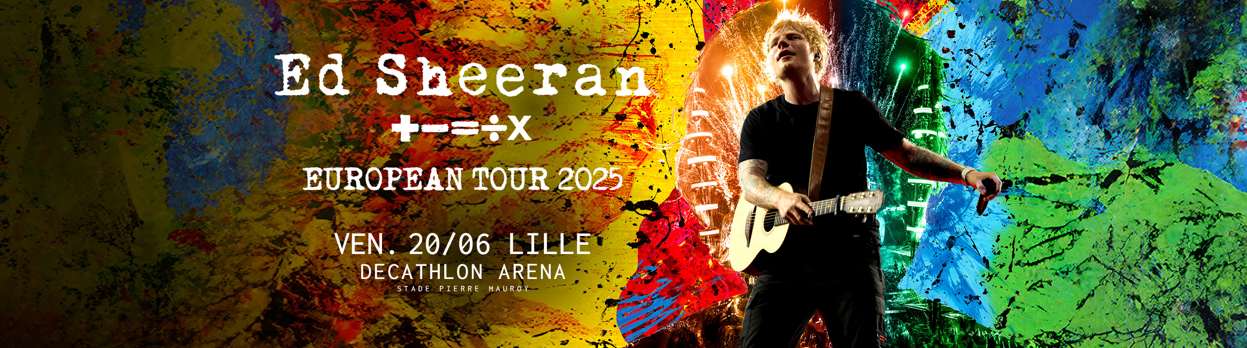 ED SHEERAN EN CONCERT LE 20 JUIN 2025