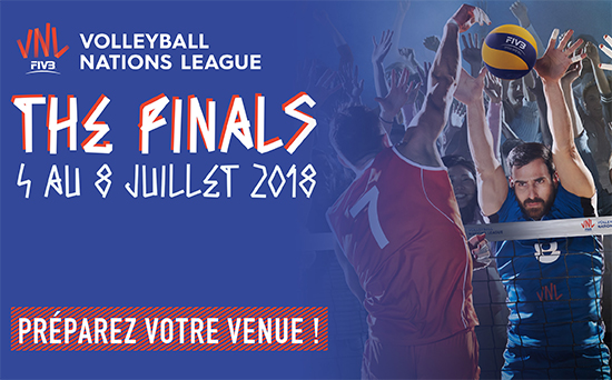 Volleyball Nations League - Préparez votre venue !