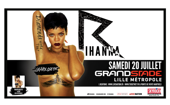 Rihanna – Premier concert dans l&#039;Arena