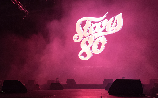 STARS 80, 1er Concert au Stade