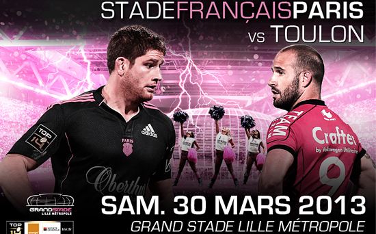 Le Stade Français se délocalise pour affronter Toulon