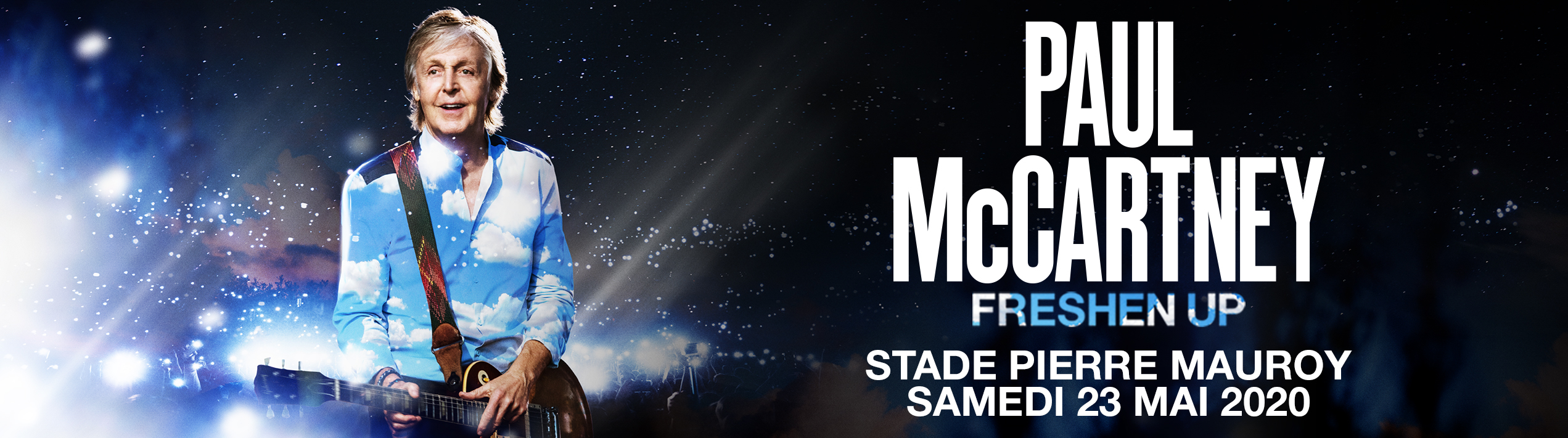 Paul McCartney annonce un concert au Stade !